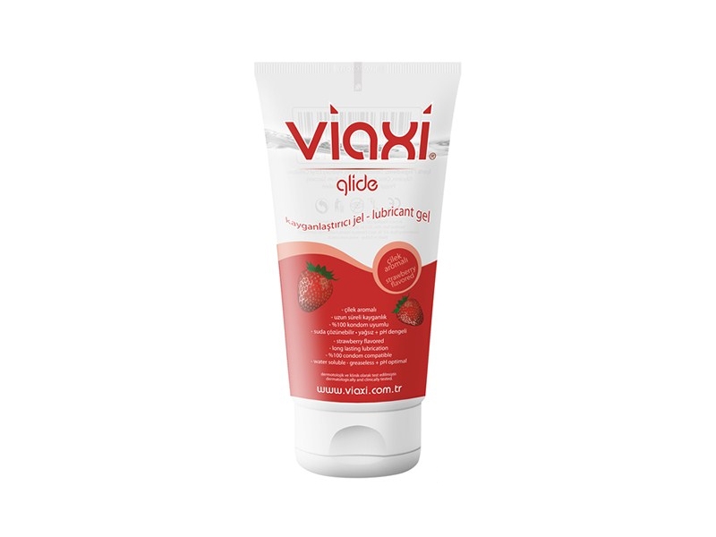 Viaxi Glide Kayganlaştırıcı Jel Çilekli 100ml
