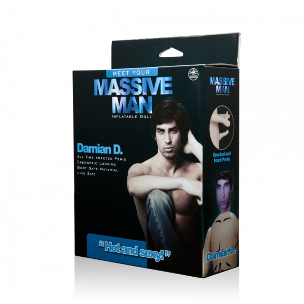 Massive Man Erkek Şişme Bebek - Damian D.