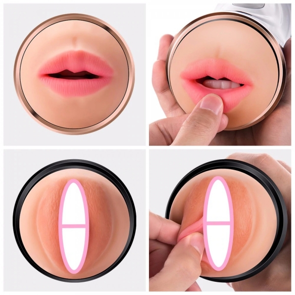 Luvkis Realistik Çift Taraflı 3D Vajina