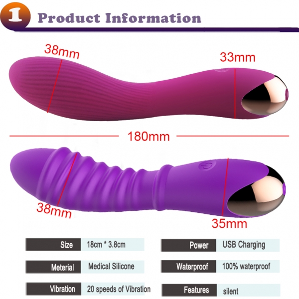 Silikon Su Geçirmez Vibratör