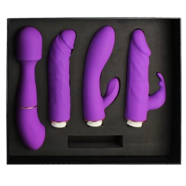 Four Pack Deluxe 4 in 1 Vibratör Set