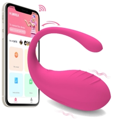 Telefon Kontrollü Klitoris Uyarıcılı Vibratör